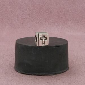 pandora sterling silver holy bible cross bead (790261) charm pendant